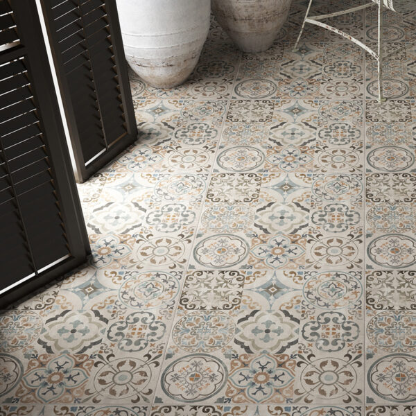 60x60 cm 1,44 M2/BOX Kakel och Klinker Antique Color Matta Dekofon