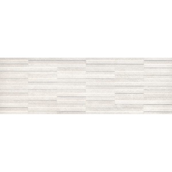Kakel och Klinker Grand Color Vit Lapptäcke Decofon 40x120 cm 1,92 M2/BOX