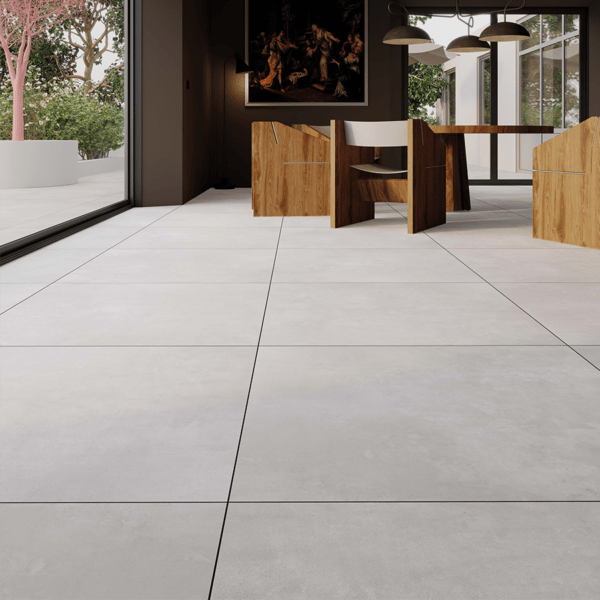 60x60 cm Kakel Hampton Color Bianco
