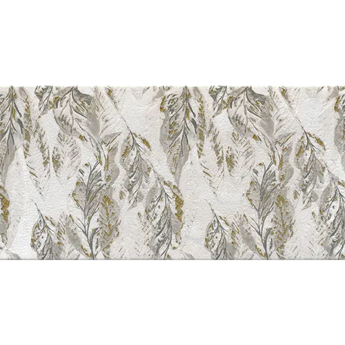 30x60 cm Kakel och Klinker Hermes Color Grå Blommig Dekor