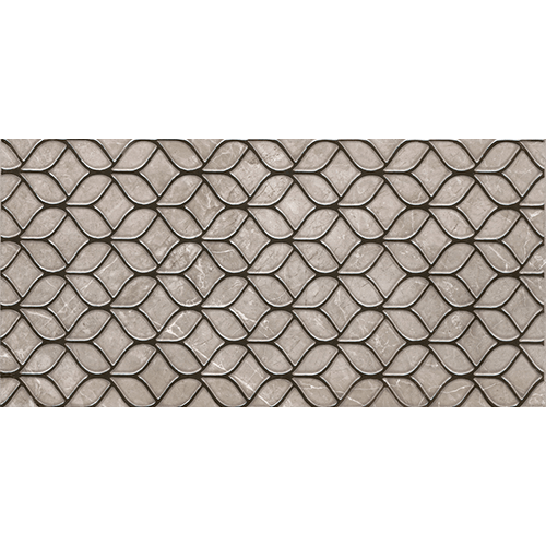 30x60 cm 1,44 M2/BOX Kakel Imperial Color Grå Dekor