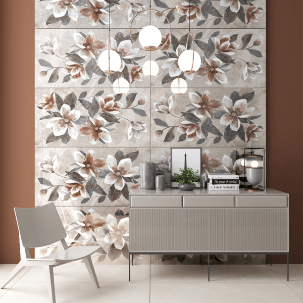 60x120 cm Kakel Lupin Dekor