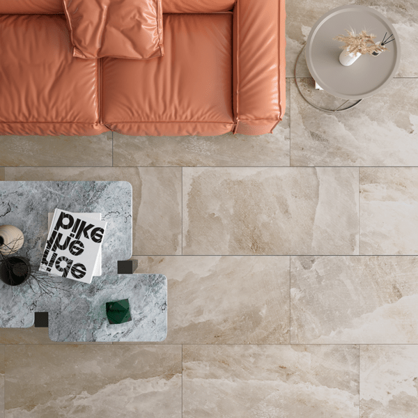 60x120 cm Kakel Salt Cave Color Taupe