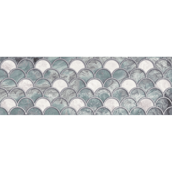 30x90 cm Kakel Sante Color Turkos Dekofon