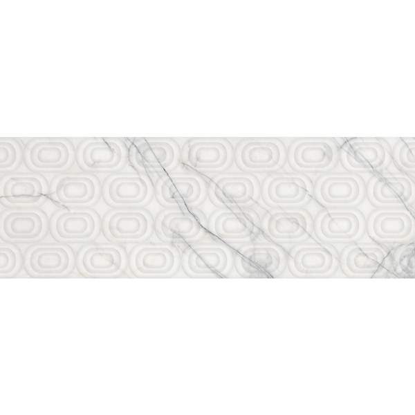 30x90 cm Kakel Vigo Color Vit Dekofon