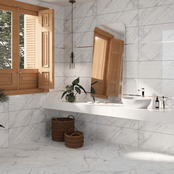 30x90 cm Kakel Vigo Color Vit